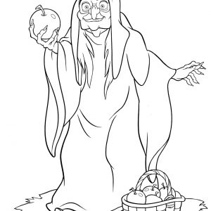 300x300 Coloring Pages Of The Evil Queen Fresh Best Of Snow White Witch