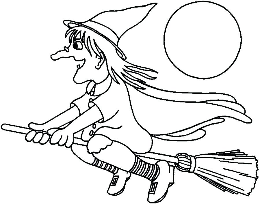 900x707 Witch Coloring Pages Printable Witch Coloring Pages Wicked Witch
