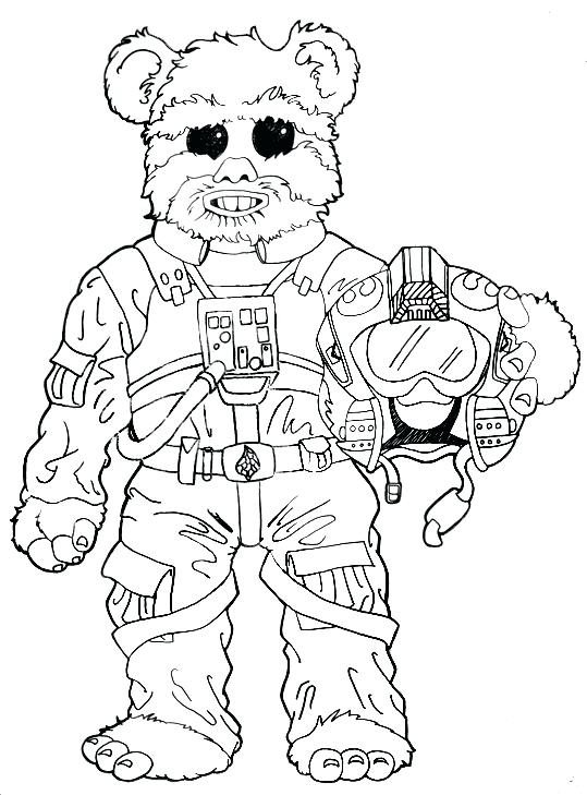 539x729 Ewok Coloring Pages Kids Star Wars Coloring Pages Village Page