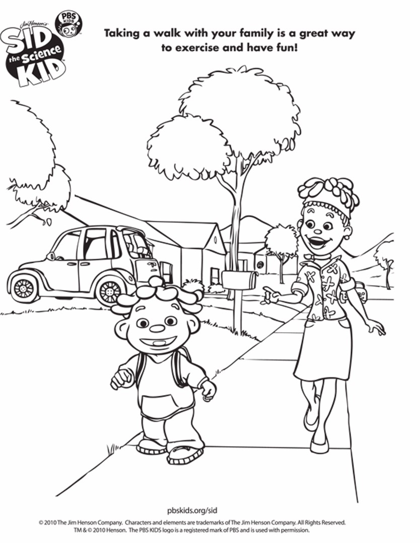 834x1079 Sid The Science Kid Coloring Pages