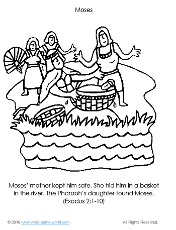 350x458 Free Bible Story Coloring Pages