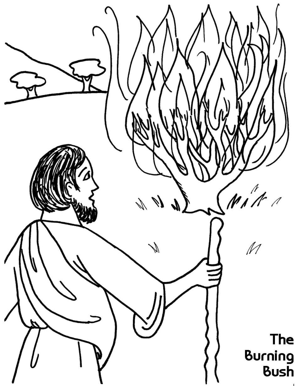 940x1230 Moses And The Burning Bush