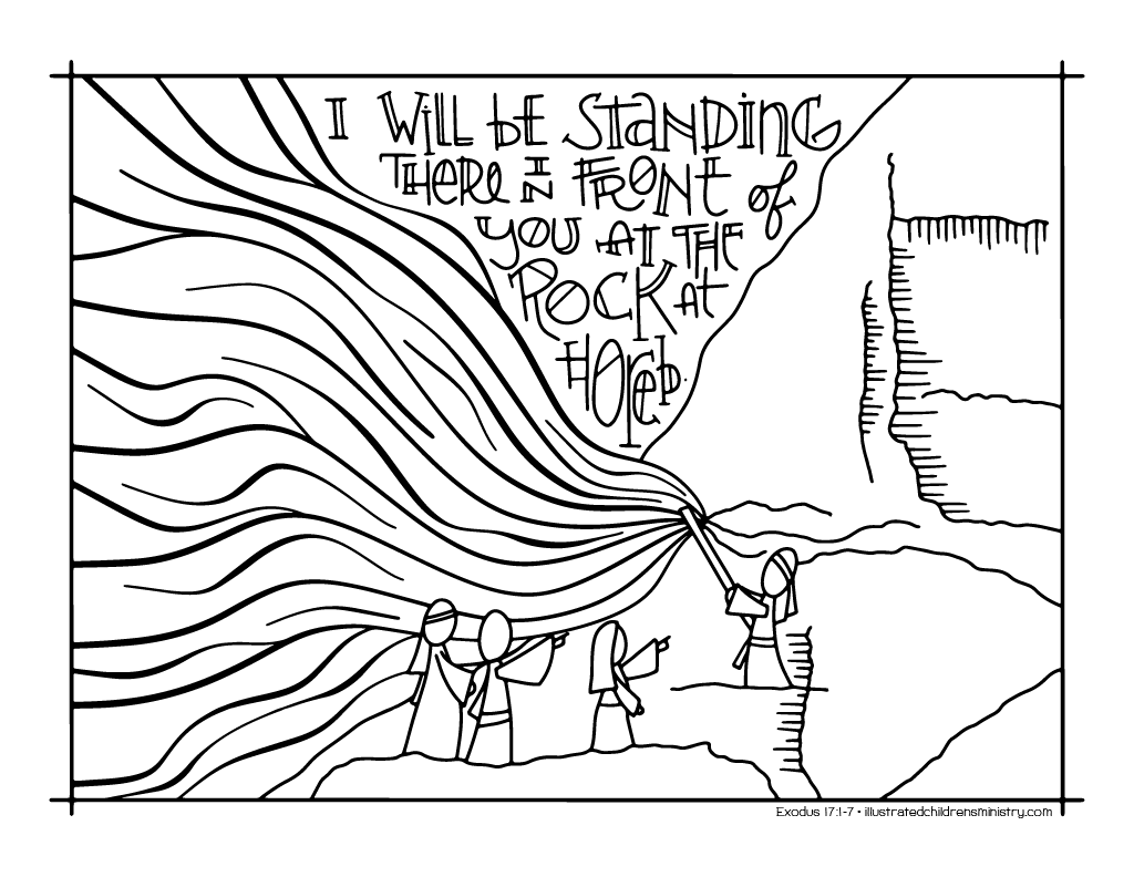 1024x792 Bible Story Coloring Pages