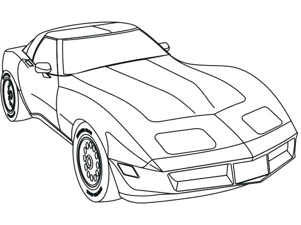 600x449 Car Coloring Pages For Adults