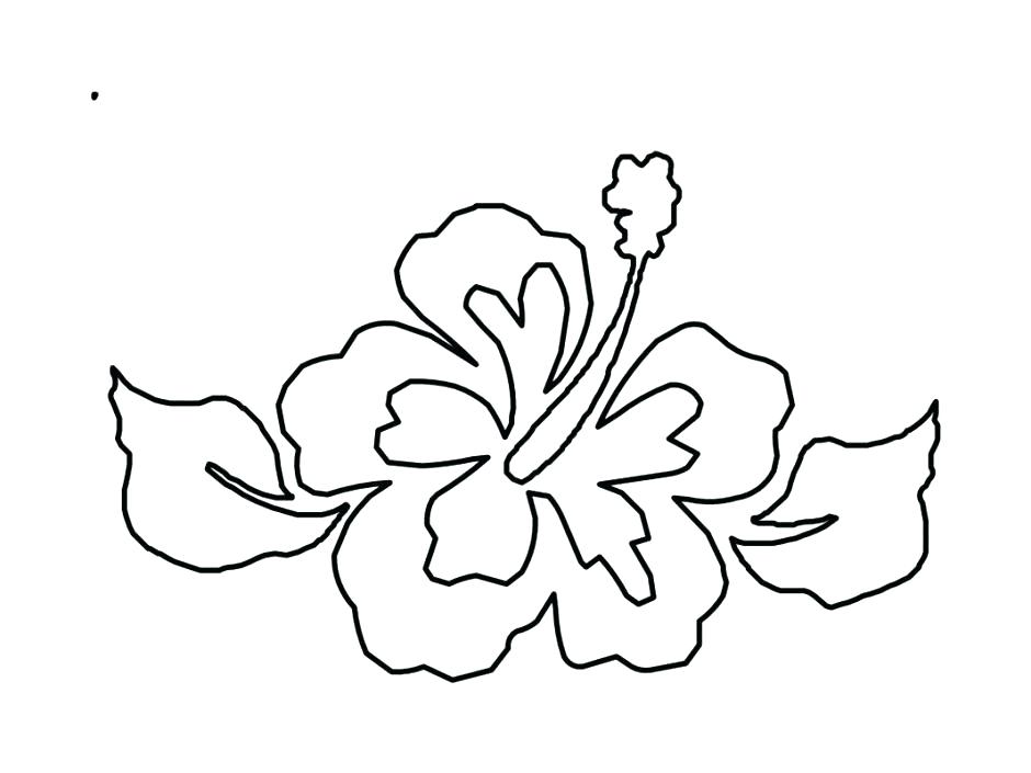 940x705 Hawaiian Flower Coloring Pages Ideal Flower Coloring Pages Print