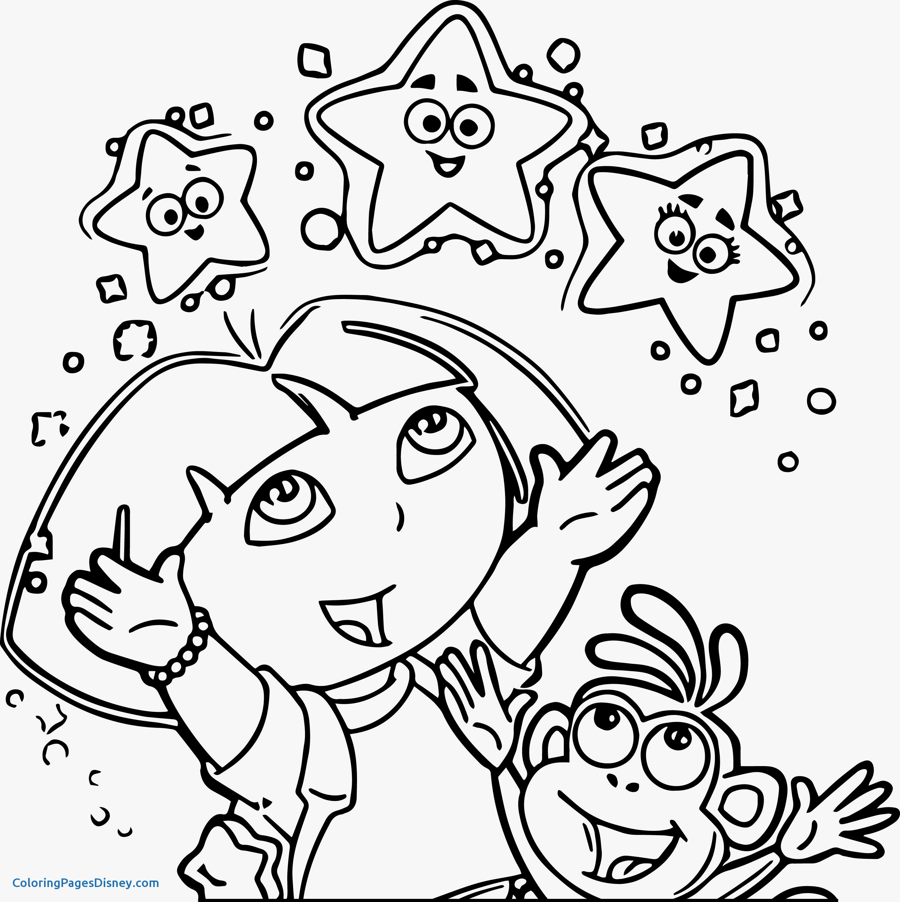 2942x2947 Dora The Explorer Coloring Pages Elegant Printable Dora Printable
