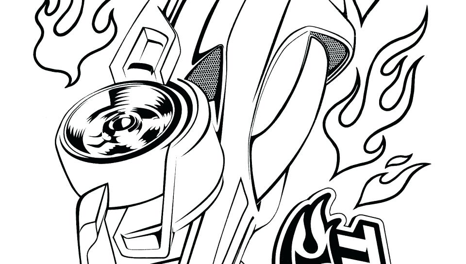 960x544 Hot Wheels Coloring Page