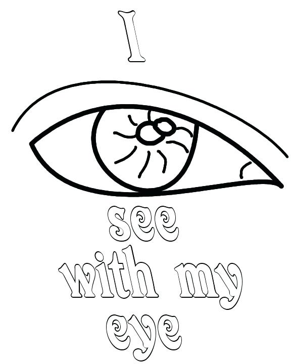 576x720 I See With My Eye Coloring Pages Free Printable For Spy Murs