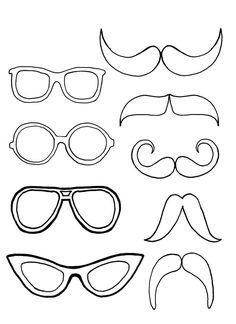 236x324 Free Coloring Pages Of Nerd Glasses Clip Art Happy Sunglasses