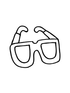236x314 Free The Sun Glasses Coloring Pages Happy Sunglasses Day