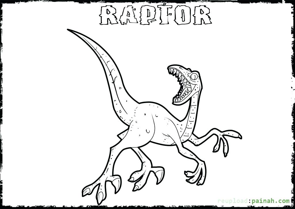 1024x728 Raptor Coloring Pages Raptor Coloring Pages Download And Print