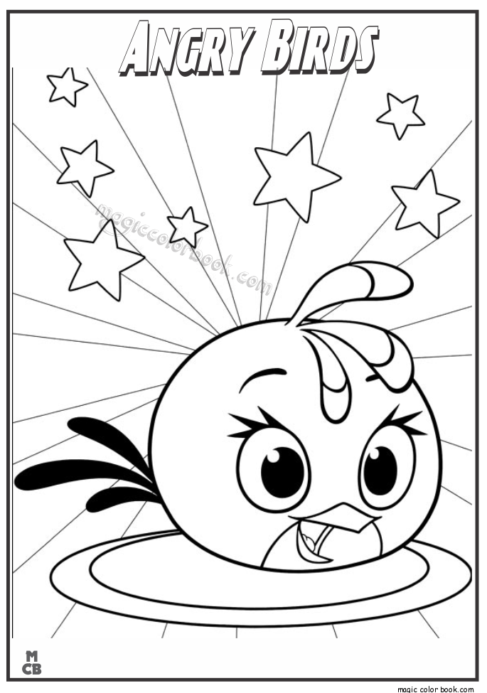 685x975 Angry Bird Coloring Pages