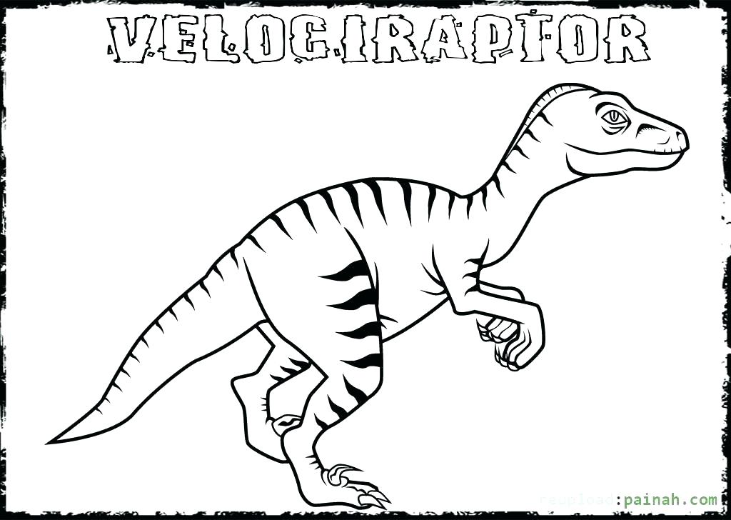 1024x728 Raptor Coloring Pages