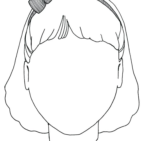 600x600 Blank Face Coloring Page Unique For Your Free Colouring Baby
