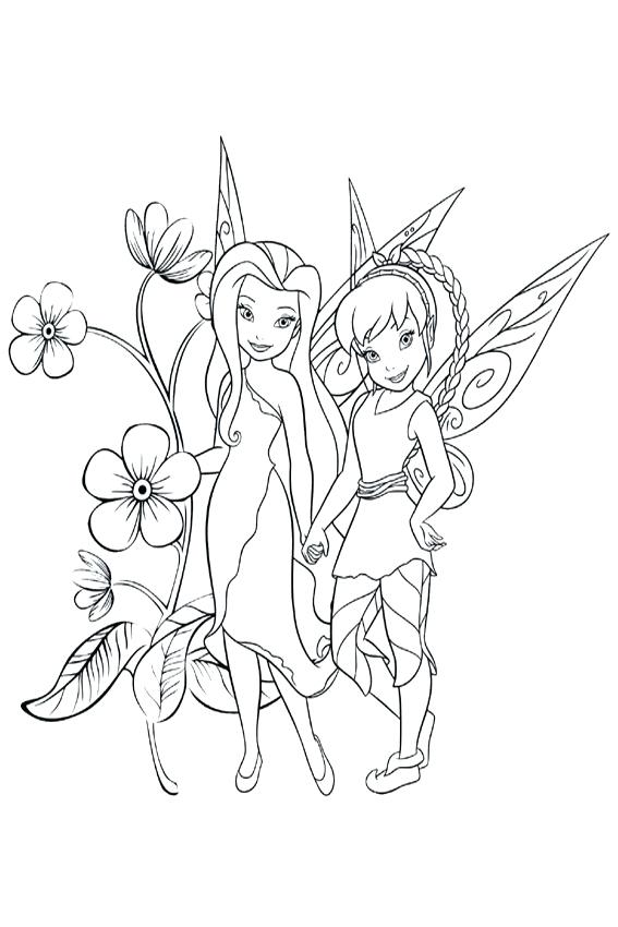 567x850 Faerie Coloring Pages Fairy Friends Fairy Coloring Pages Fairies