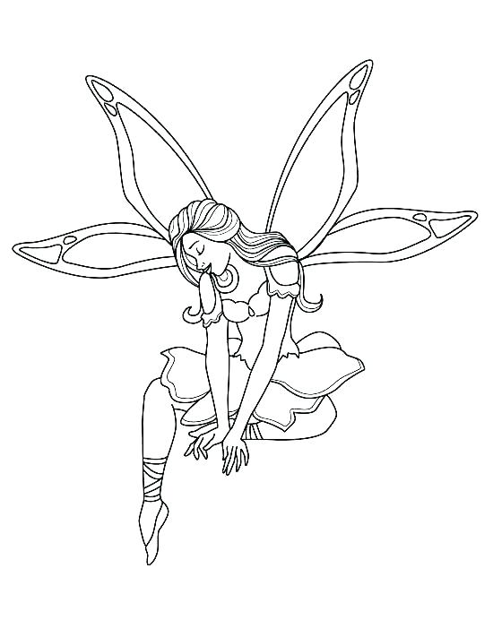 550x711 Free Printable Fairy Coloring Pages Faerie Coloring Page New Free