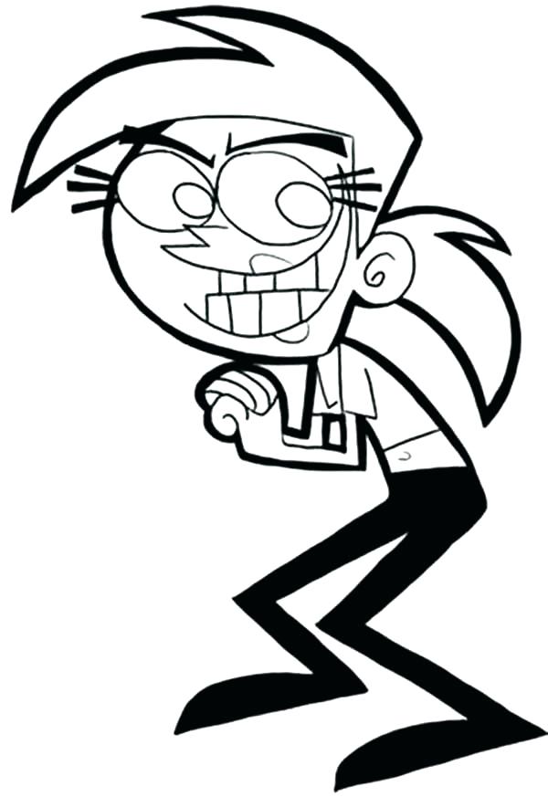 600x873 Fairly Odd Parents Coloring Pages Awesome Picture Of The Fairly