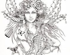 236x187 Sumptuous Design Ideas Fairy Coloring Pages For Adults Best