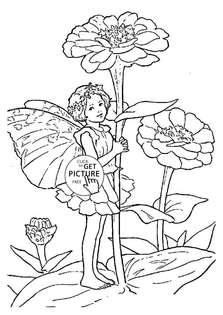 736x1041 Flower Fairy Coloring Pages Girls Coloring Books Also Color Pages
