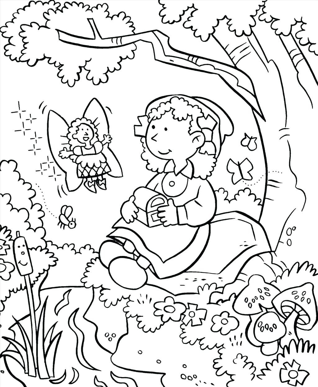 1024x1247 Coloring Page Garden Coloring Page Best Pages Wallpaper Fairy