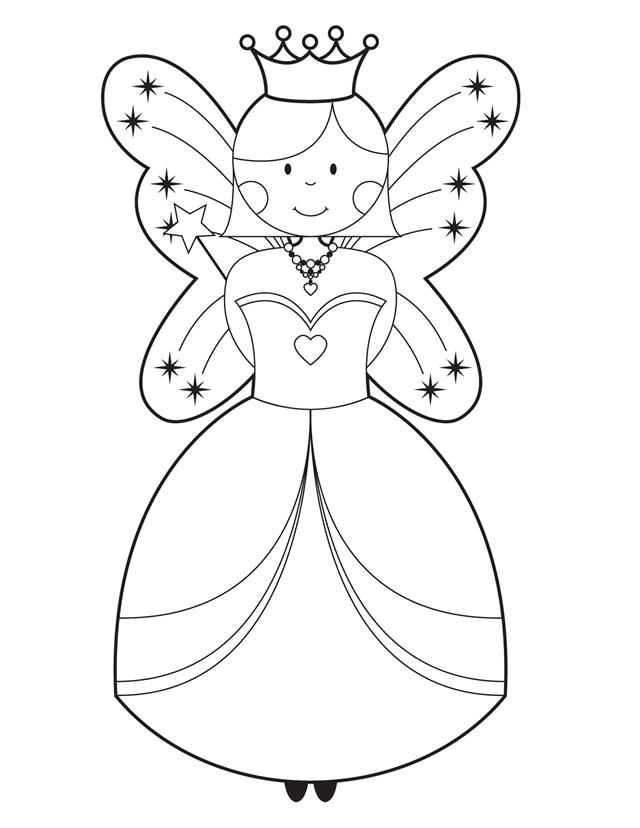 640x828 Free Fairy Printables Fairy Princess Coloring Pages Printable