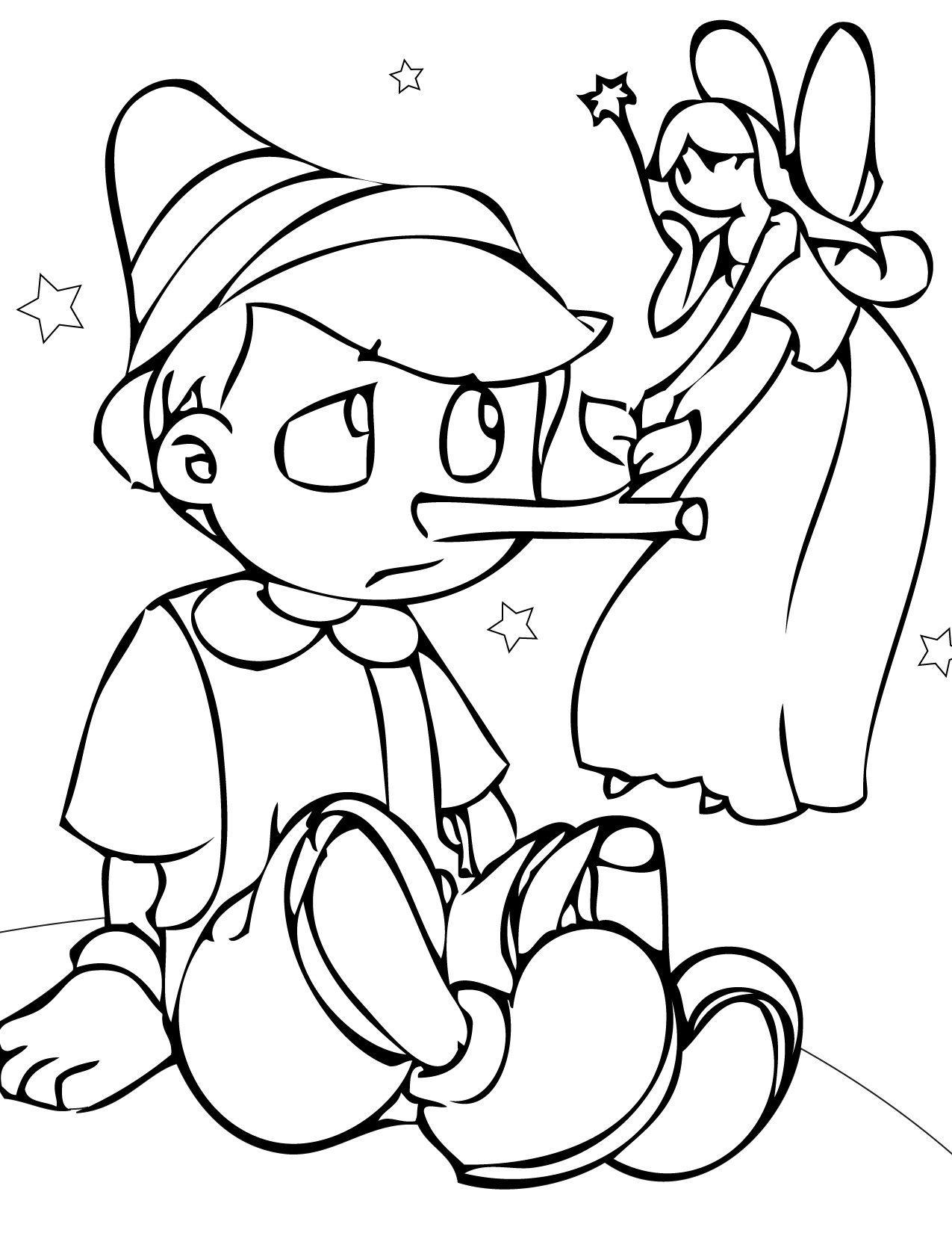 1275x1650 Coloring Pages Fairy Tales