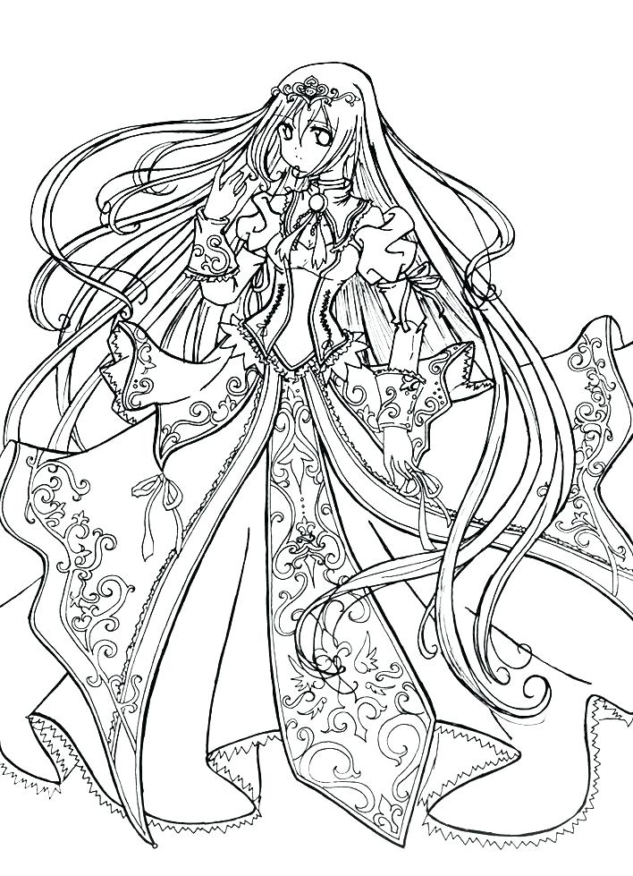 708x979 Coloring Pages For All Ages Anime Fairy Coloring Pages Anime Fairy