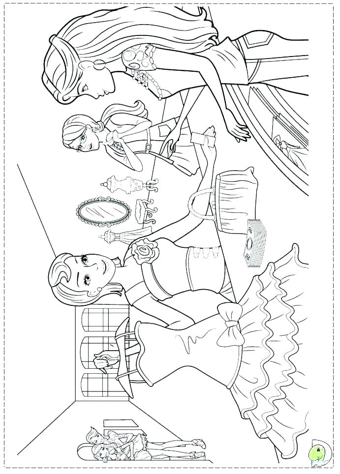 691x964 Fairy Tale Coloring Pages Icontent