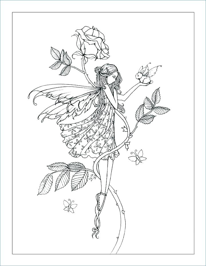 720x932 Fairy Wings Coloring Pages