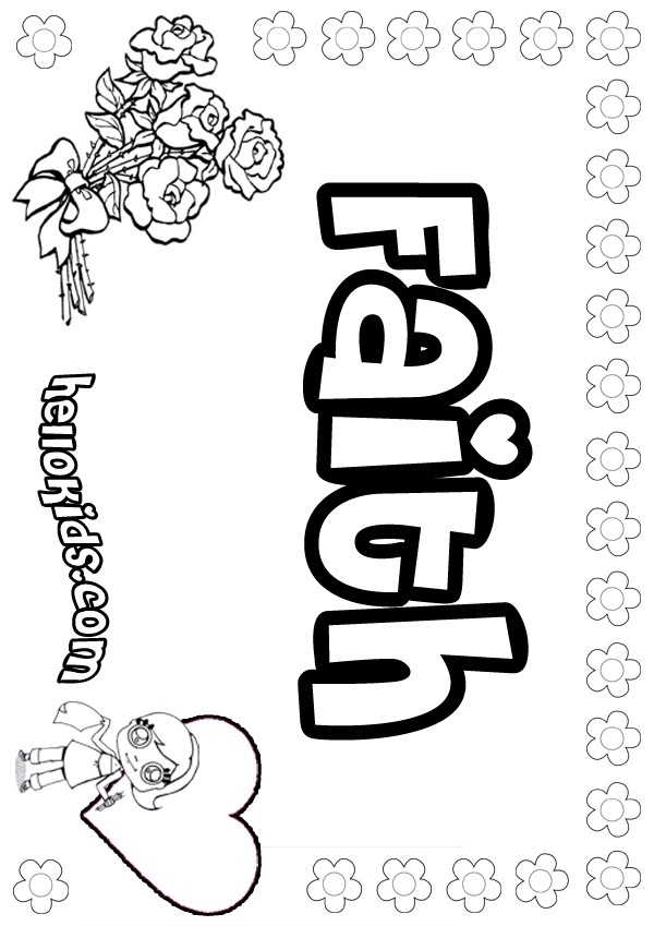 600x849 Faith Coloring Pages Selection Free Coloring Pages