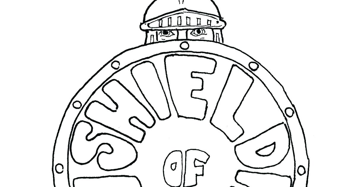 1200x630 Armor Of God Color Beautiful Shield Of Faith Coloring Page