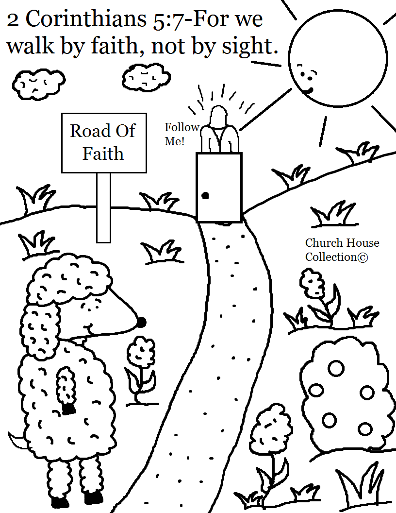 816x1056 Faith Coloring Pages Church House Collection Blog Corinthians