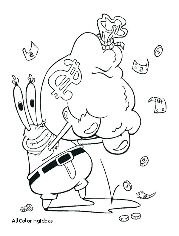 600x790 Money Coloring Money Coloring Page Money Math Coloring Sheets