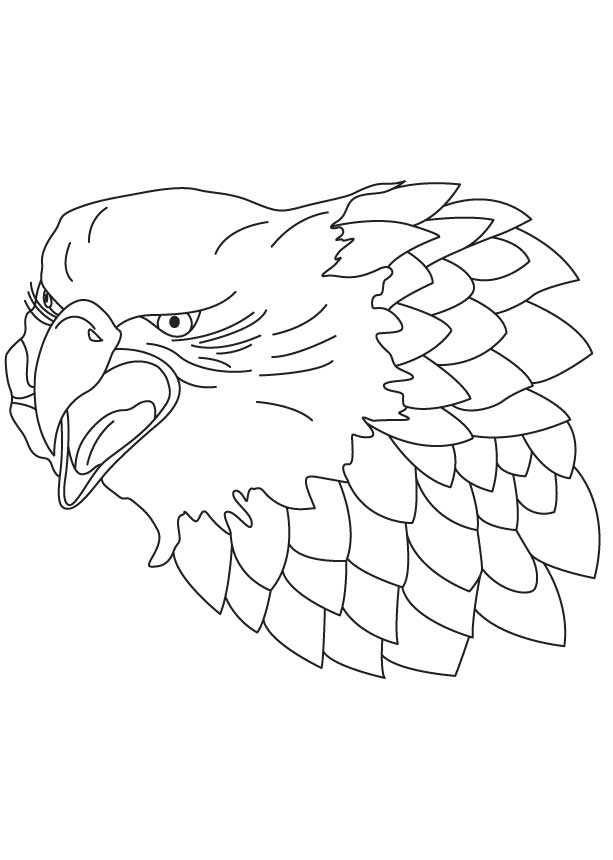 613x860 Falcon Coloring Pages