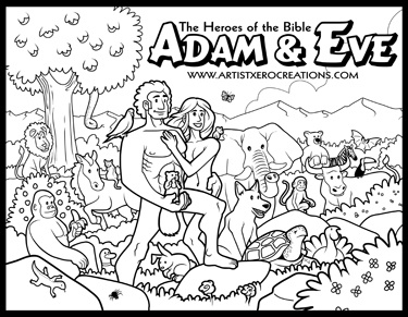 375x291 The Heroes Of The Bible Coloring Pages On Behance