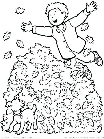 360x480 Fall Coloring Pages For Preschoolers