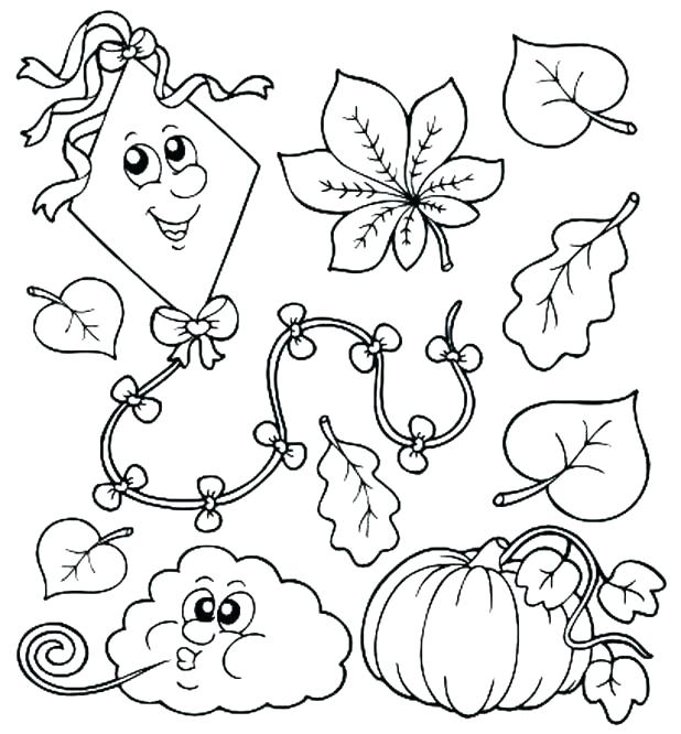 618x666 Fall Adult Coloring Pages
