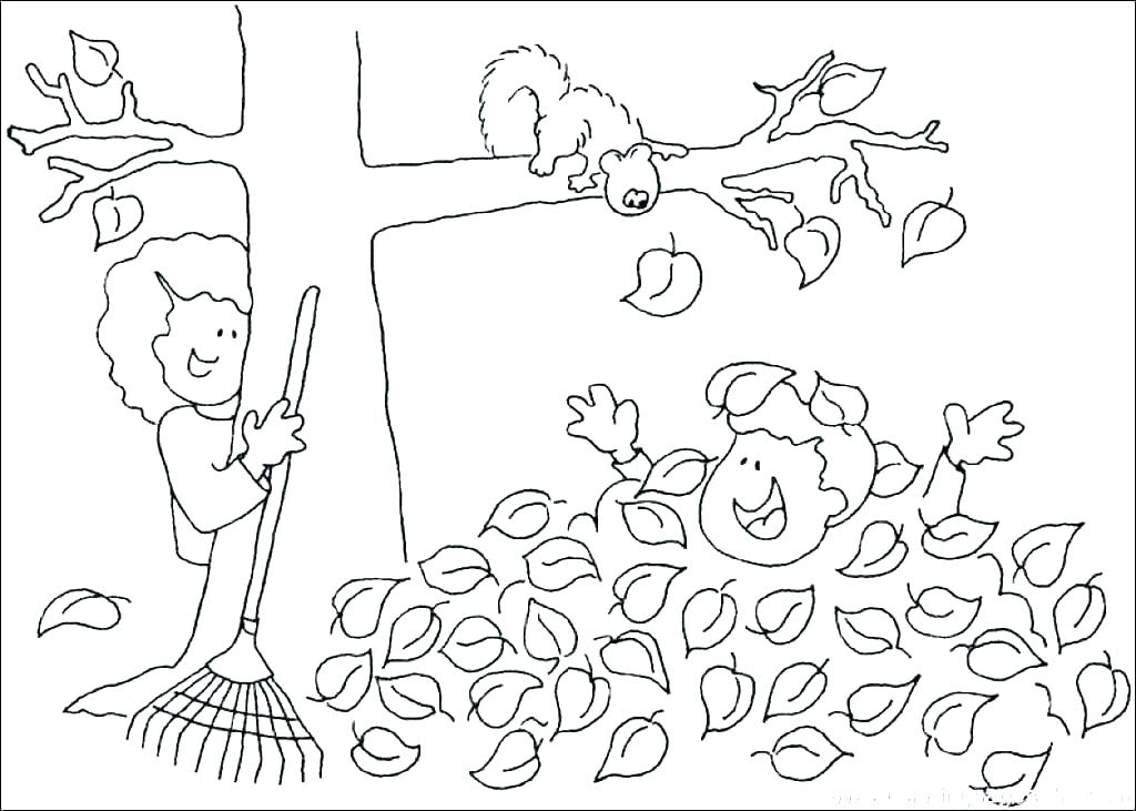 1024x731 Fall Coloring Pages For Kids Coloring Pages Fall Free Fall