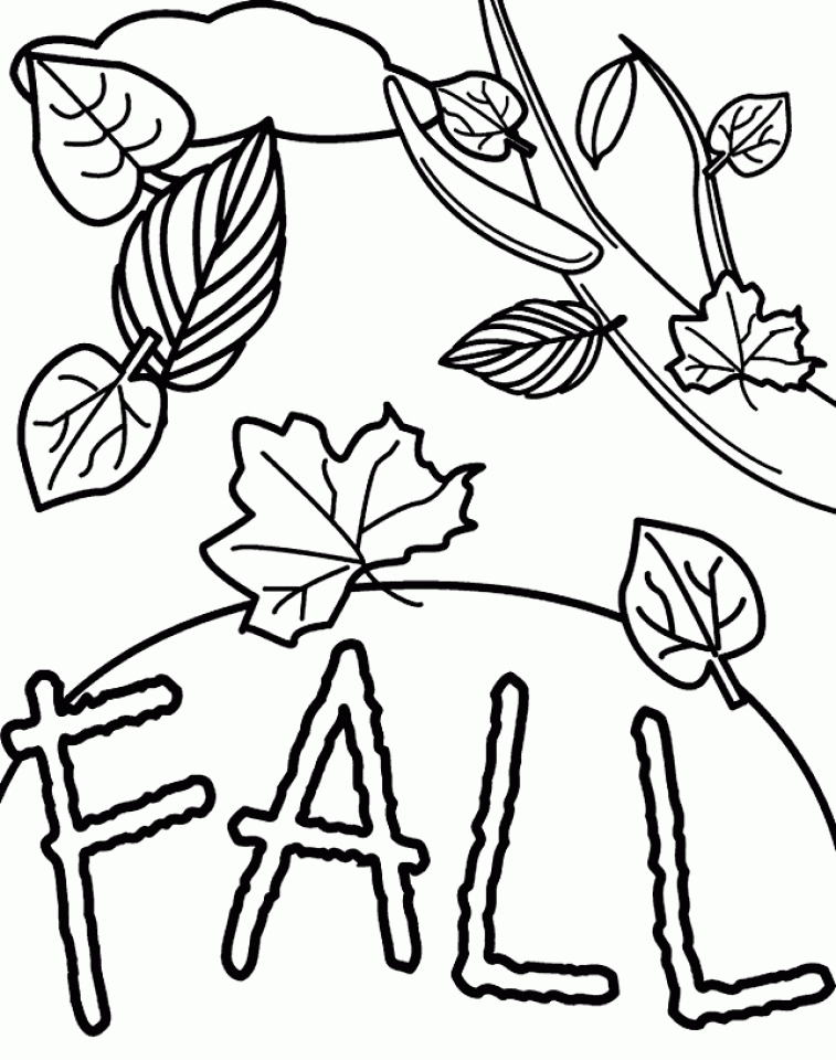 757x960 Fall Coloring Pages For Kids Lovely Free Autumn And Fall
