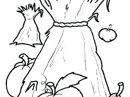 440x330 Free Printable Fall Harvest Coloring Pages Page Christian