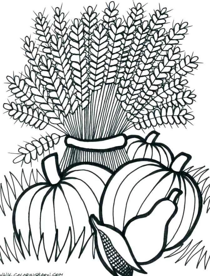 671x879 Coloring Pages Of Fall Fall Coloring Pages Printable Coloring
