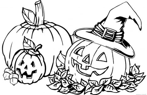 469x304 Fall Pumpkin Coloring Pages Just Colorings
