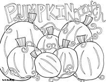 220x170 Doodle Art Pumpkin Patch This Site Has Lot Of Creative Coloring