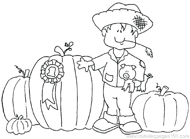 641x469 Scarecrow Coloring Pages Printables Color