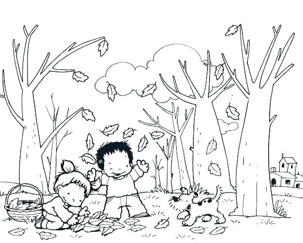 600x481 Coloring Pages Of Fall Free Coloring Pages Autumn Coloring Pages