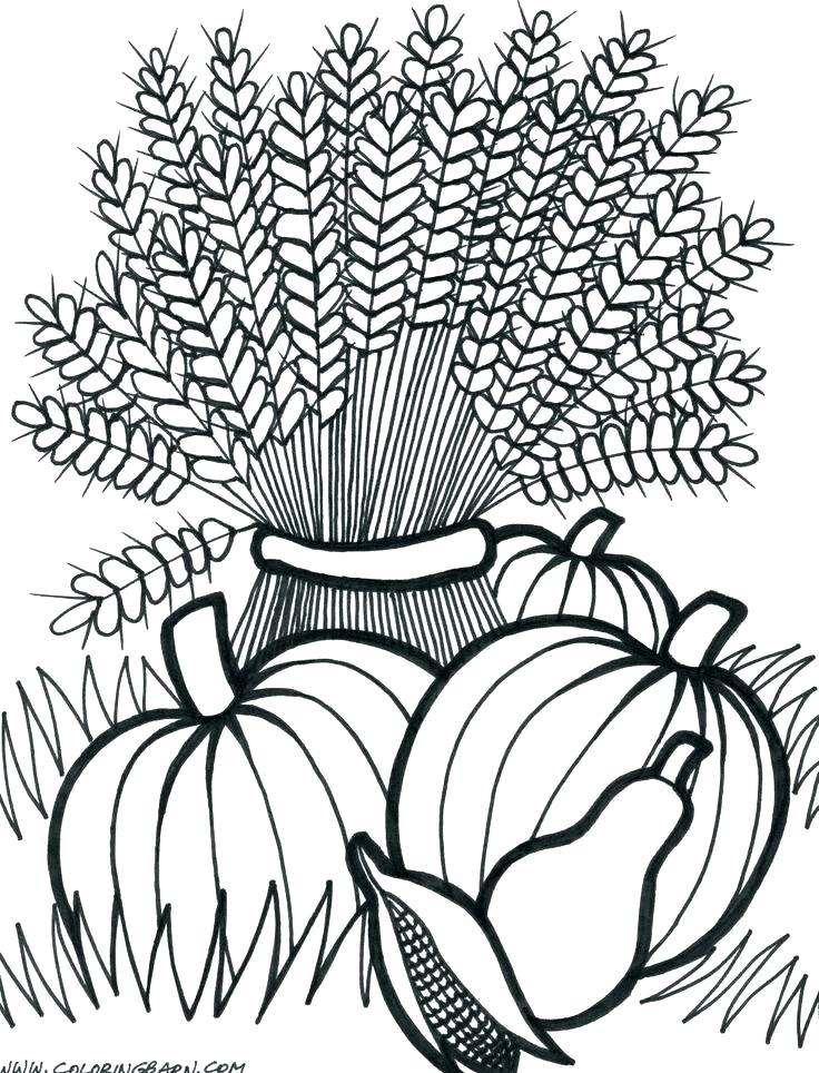 736x964 Fall Festival Coloring Pages Coloring Pages Autumn Boy And Girl