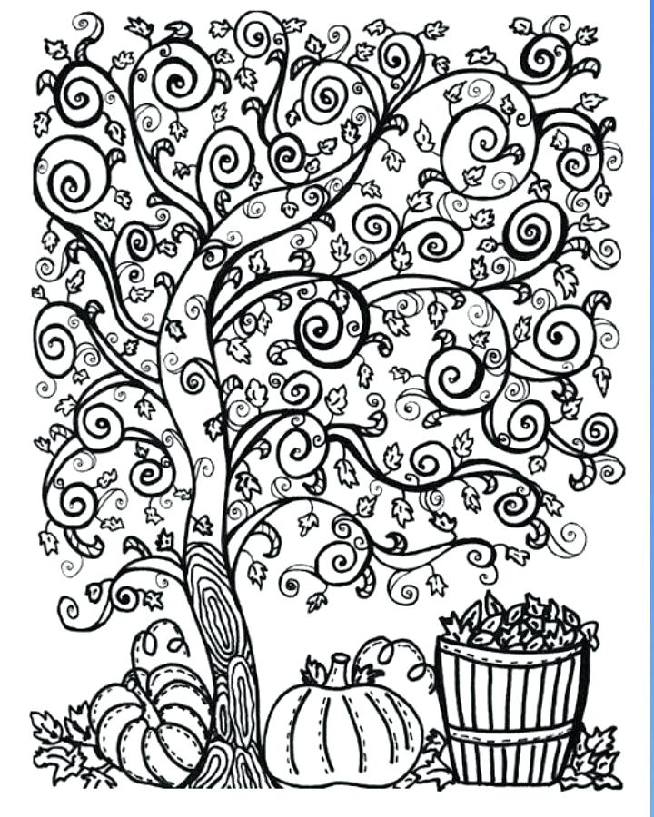 720x900 Coloring Pages Of Fall Two Free Fall Coloring Pages For Bigger