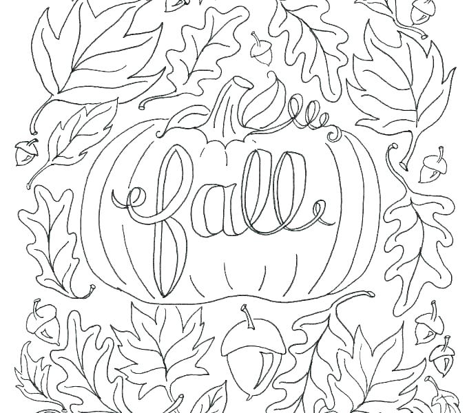 678x600 Fall Themed Coloring Pages Fall Coloring Pages For Preschoolers