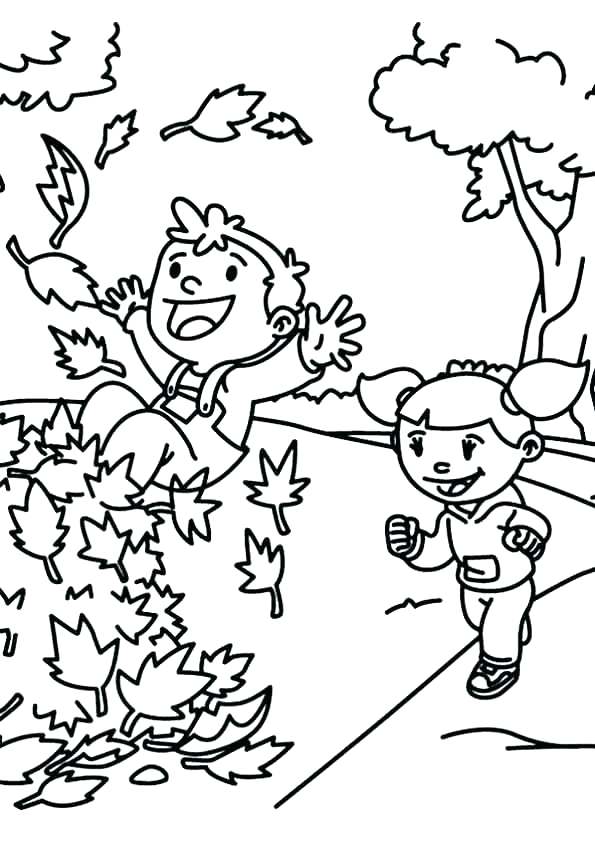 595x842 Coloring Pages Of Fall Fall Leaves Coloring Pictures Fall Leaves