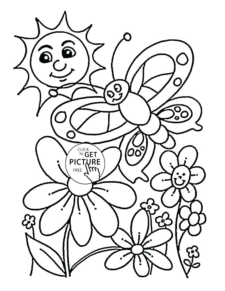 736x952 Winter Time Printable Coloring Pages Season Fall Spring And Summer